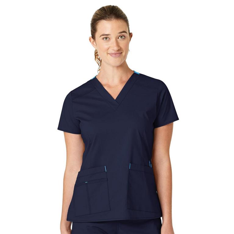 WONDERWINK SCRUB TOP 5XL