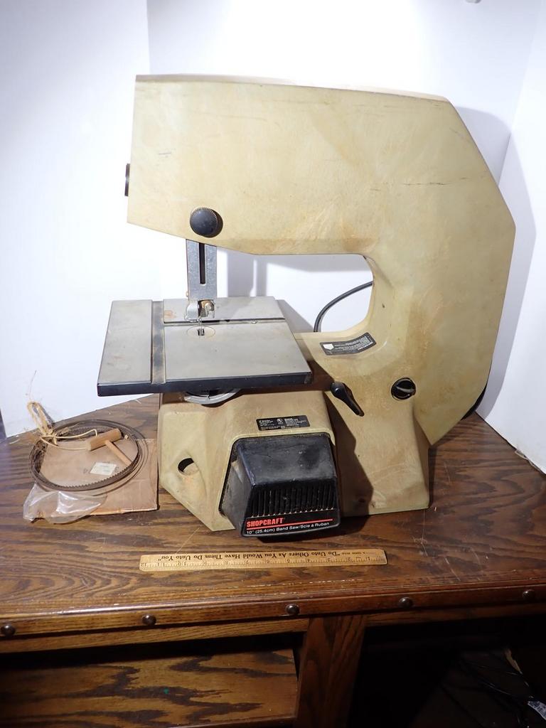 Auction Ohio Shopcraft 10" Band Saw