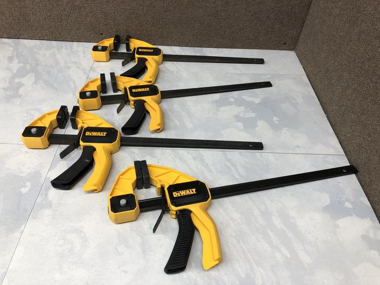 Auction Ohio Dewalt 12" Grip Clamps