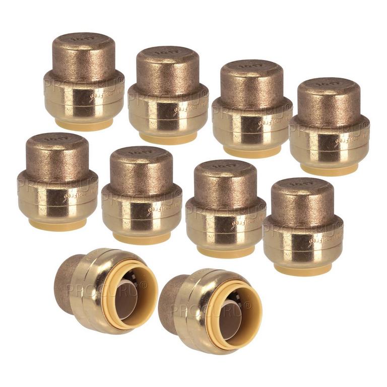 PROCURU 1/2IN ENDCAP 10-PACK