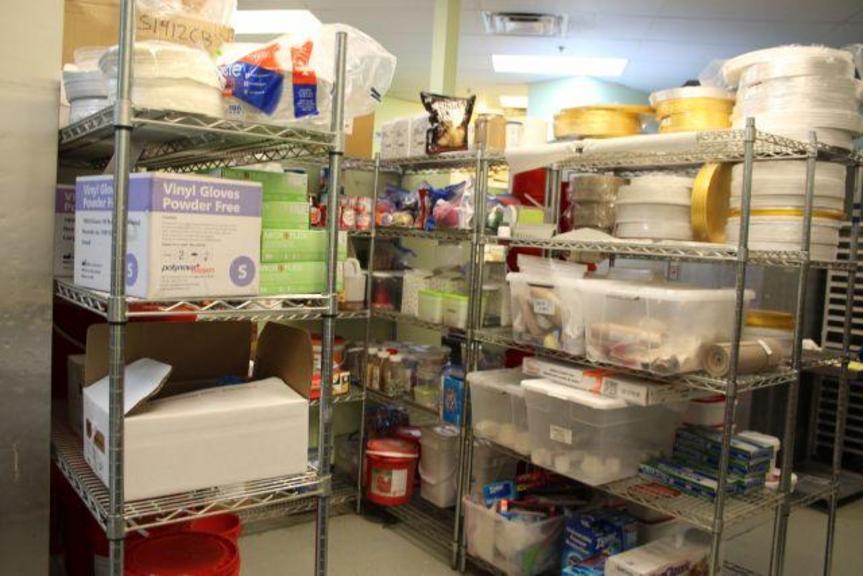 Auction Ohio Five Racks/Food Items