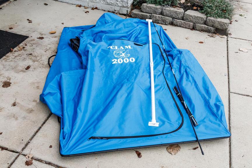 Auction Ohio The Clam Ice Fishing Shanty