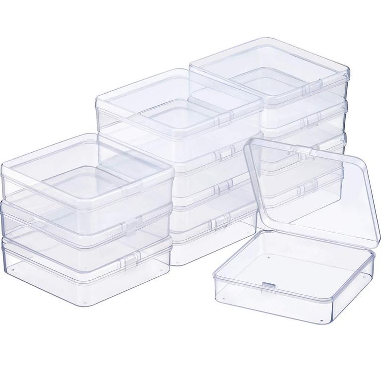 SATINIOR CLEAR BEADS BOXES