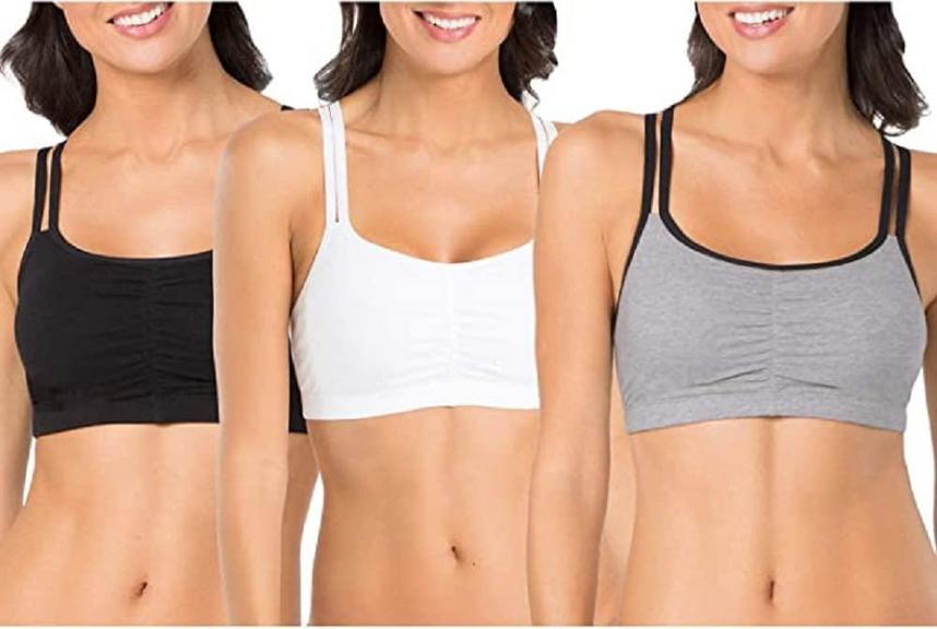 LOOM WOMEN SPORTS BRAS 3PK