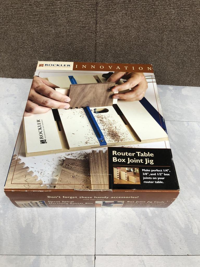 Auction Ohio Rockler Box Joint Jig Set