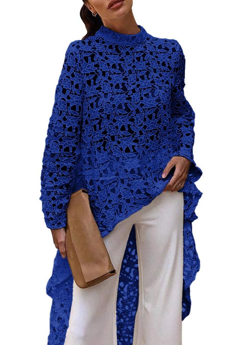 PRETTYGARDEN LRG BLUE DRESS