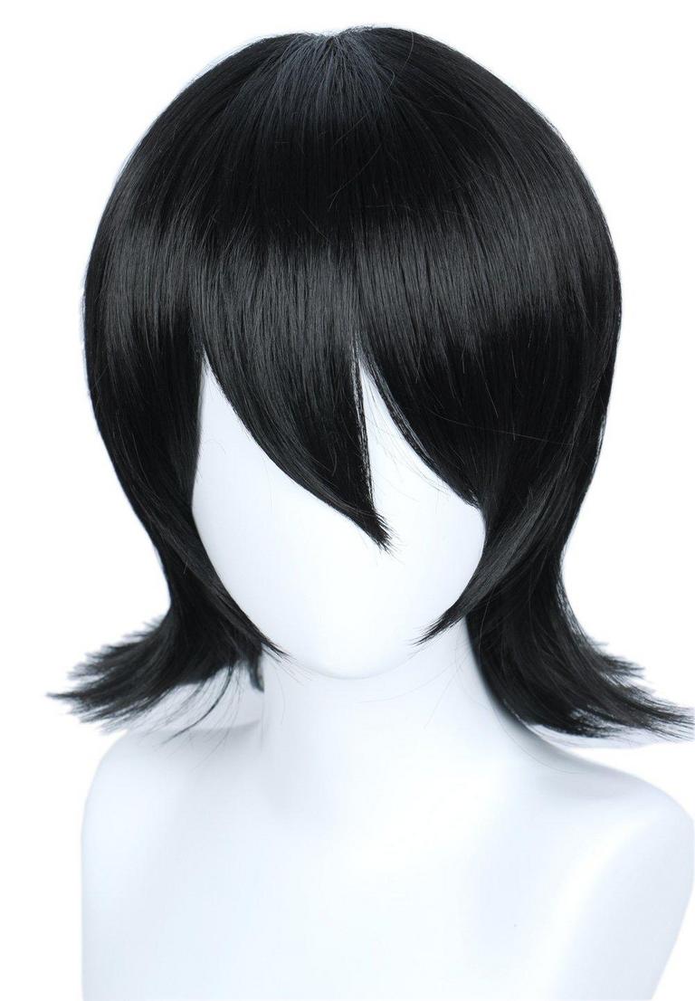 LINFAIRY SHORT BLACK WIG