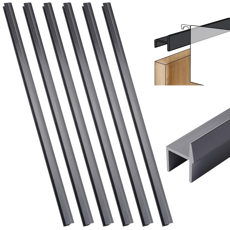 6 PCS PVC FILE RAILS