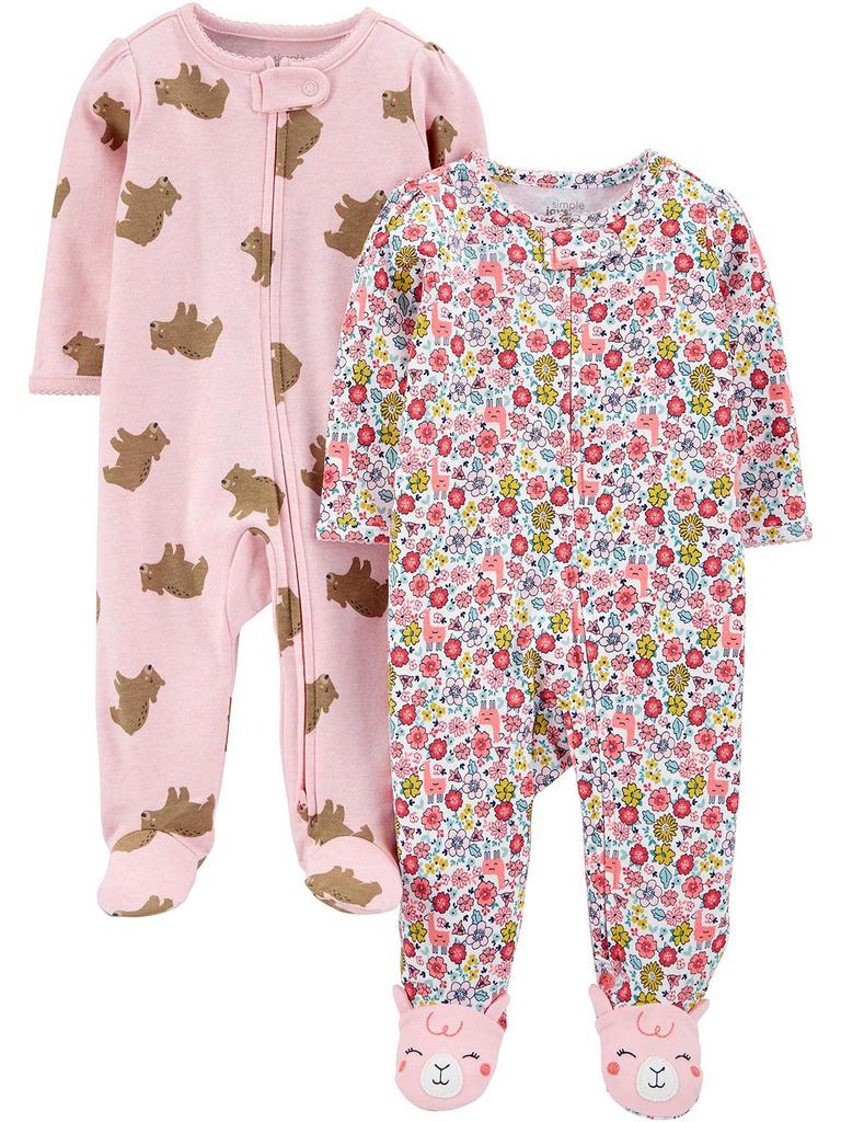 CARTER'S 0-3M FLEECE SLEEPERS