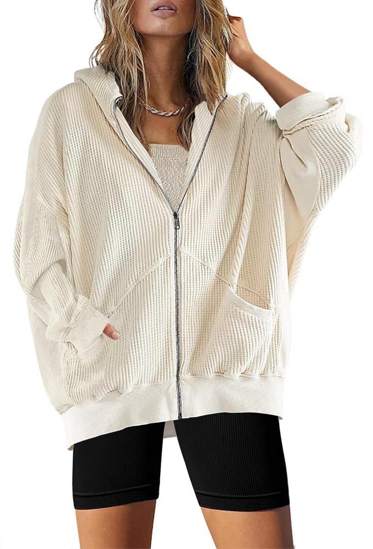 SAUKOLE ZIP UP HOODIE