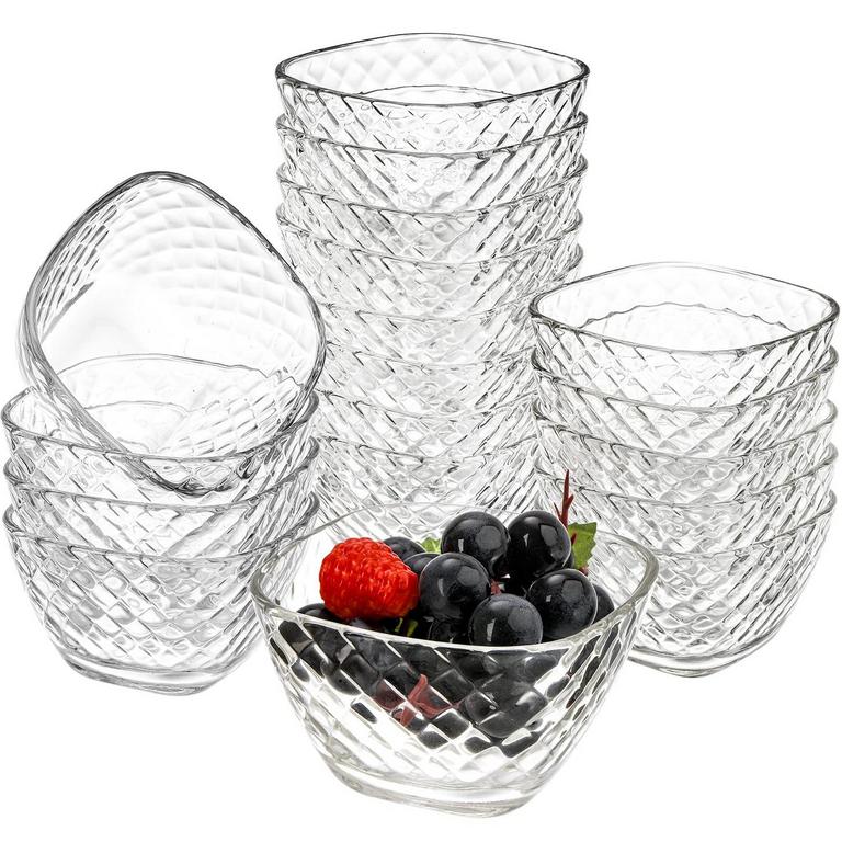 TOSNAIL 18PK GLASS BOWLS