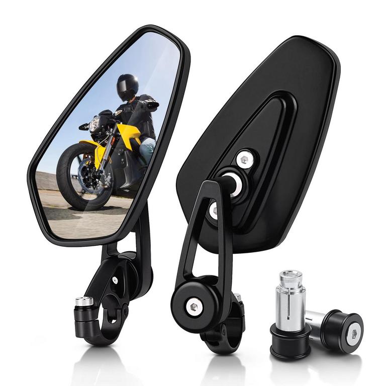 2 MICTUNING BAR END MIRRORS