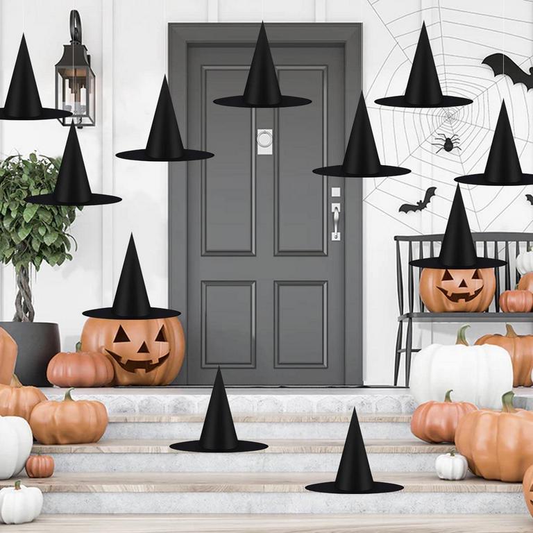 HALLOWEEN WITCH HATS 12PCS