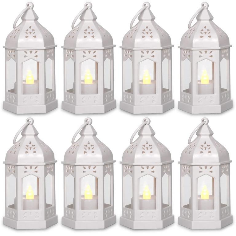 8 PACK LED LANTERNS