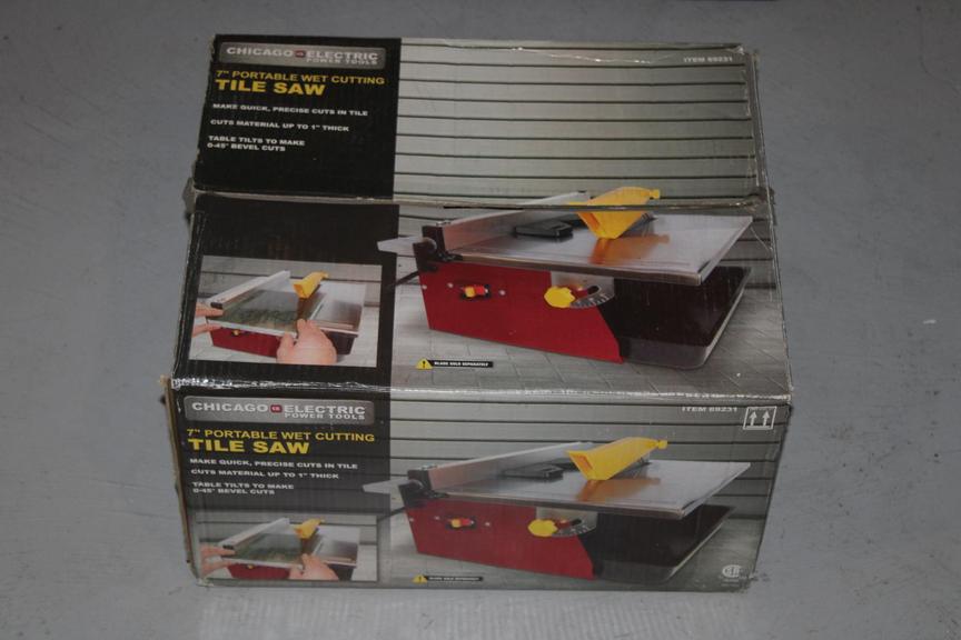 Auction Ohio Chicago Electric Tile Saw
