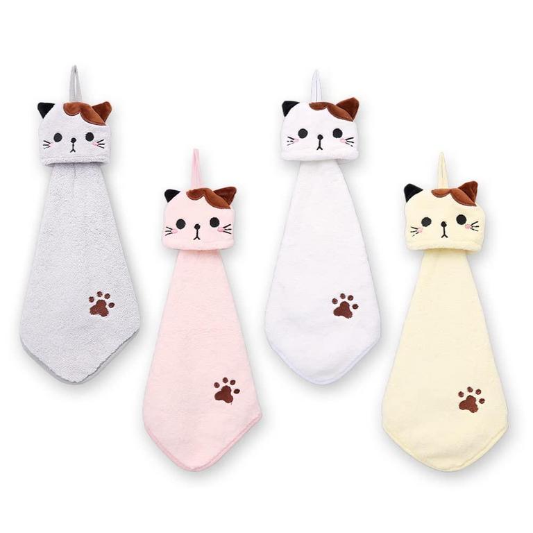 PRATIQUE CUTE TOWEL 4-PACK
