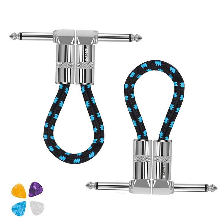 BARDESTU 6IN GUITAR CABLES