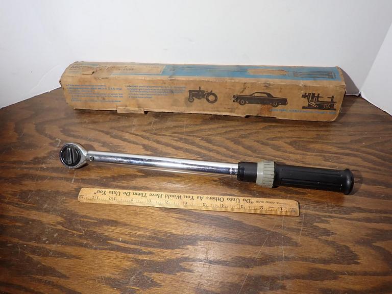 Auction Ohio Craftsman Torque Wrench
