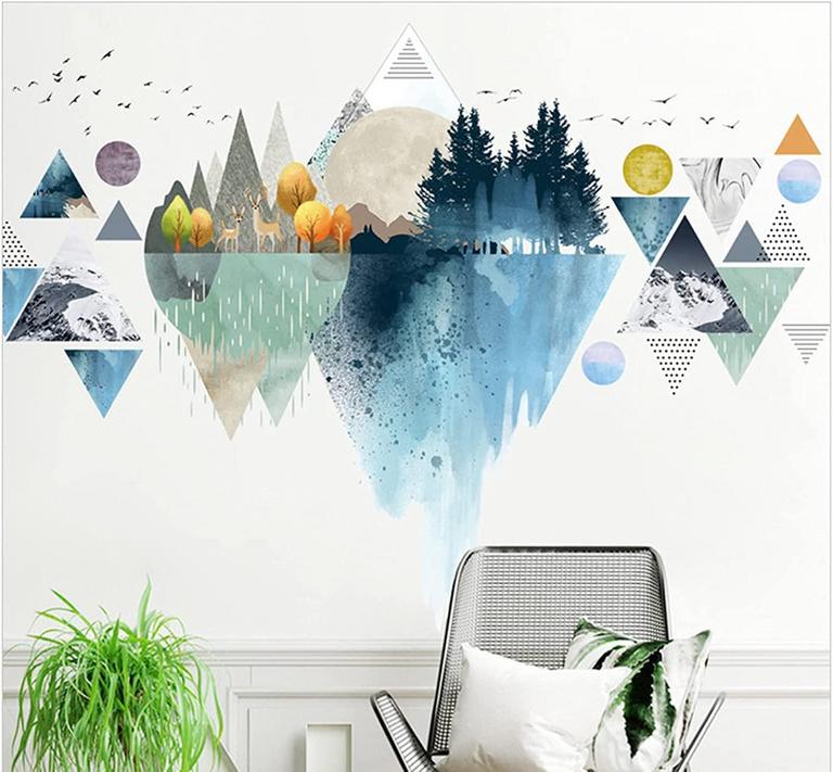 ARAWAT MOUNTAIN WALL DECALS