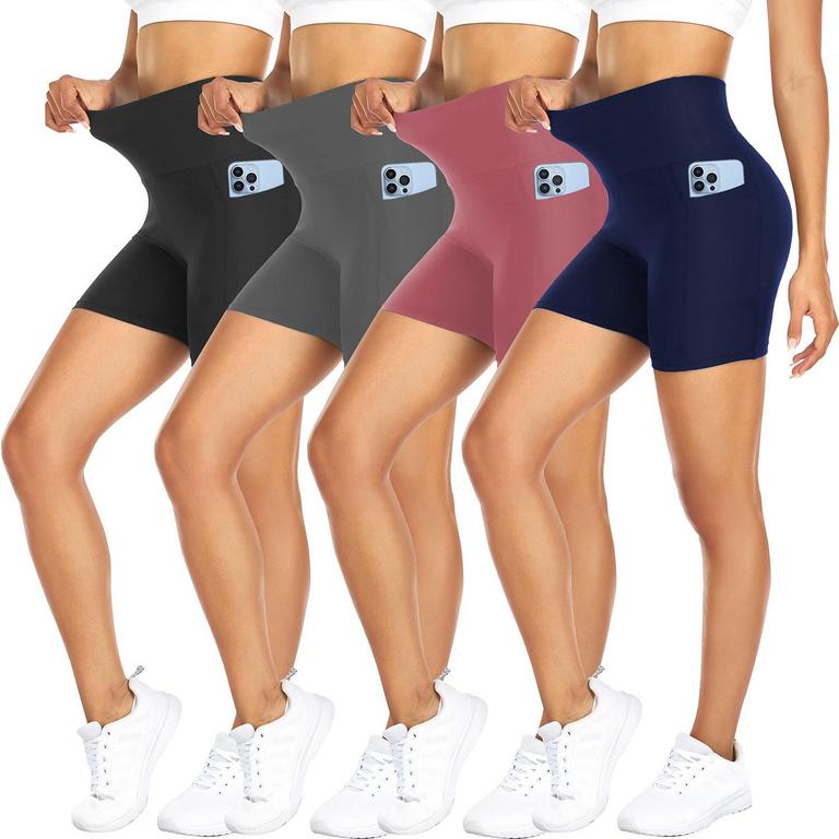 FULLSOFT BIKER SHORTS 4PK