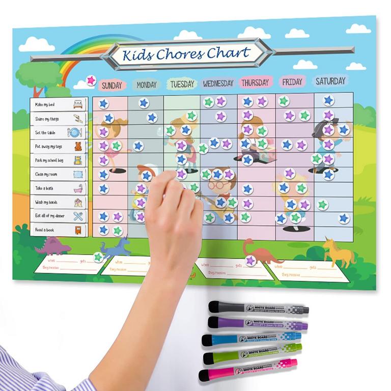MAGNETIC CHORE CHART