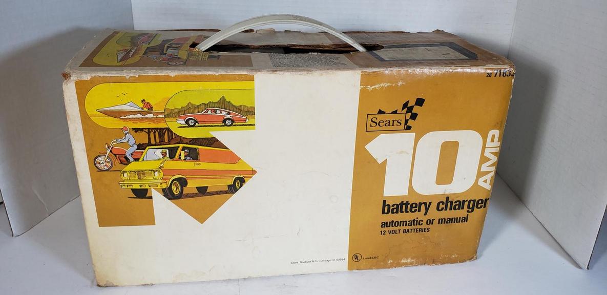 Auction Ohio Sears 10 AMP Battery