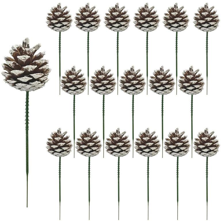 20PCS CHRISTMAS PINE CONES