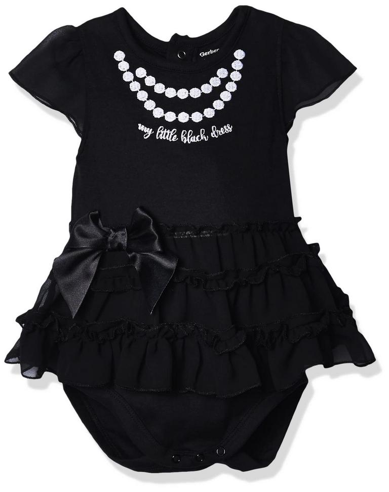 GERBER NEWBORN BLACK DRESS