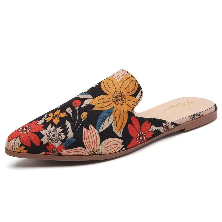 TILOCOW FLAT MULE SHOES