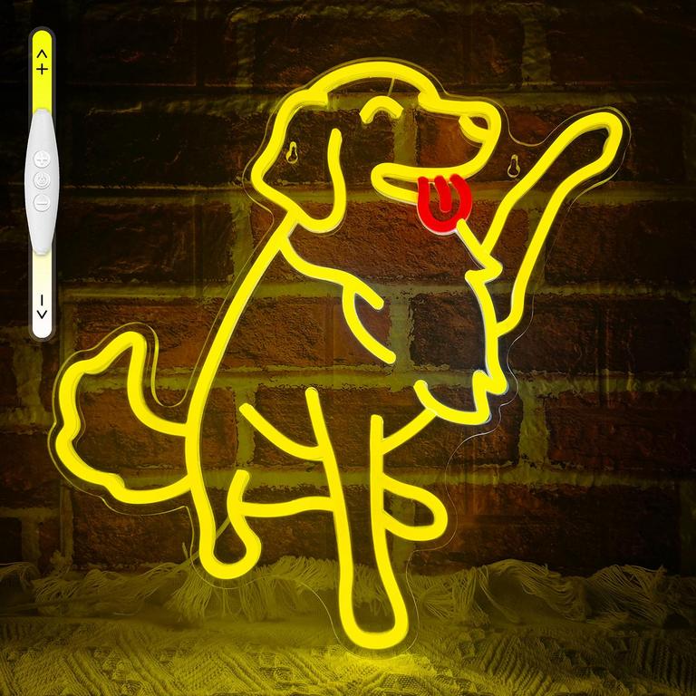 DOG NEON WALL SIGN