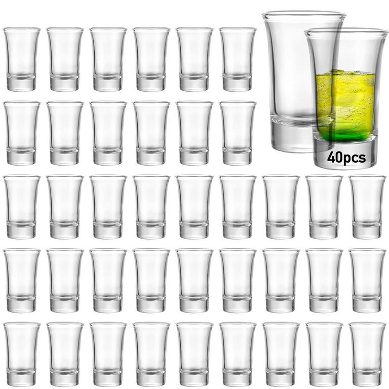 40 PACK SHOT GLASSES