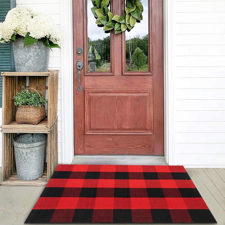 2X3' KOZYFLY PLAID RUG