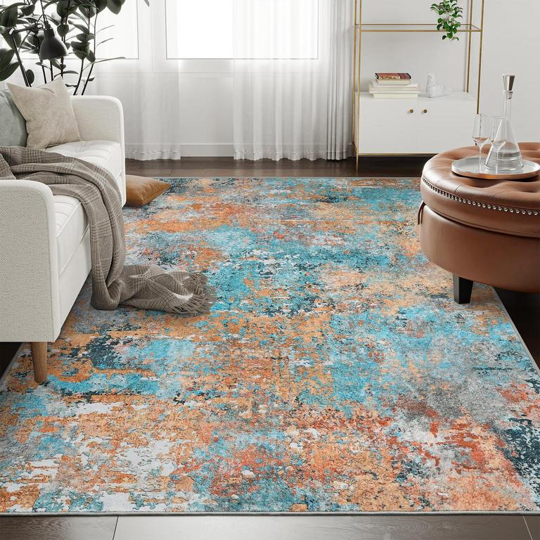 ART&TUFT 5X7 ABSTRACT RUG