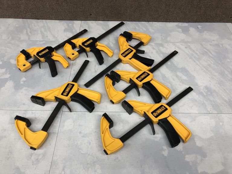 Auction Ohio Dewalt Pistol Grip Clamps