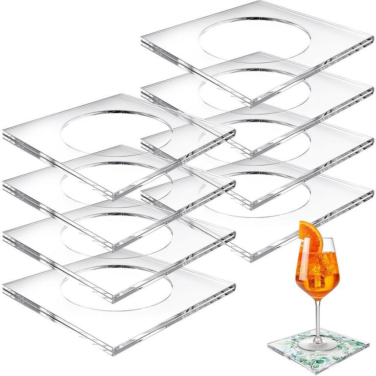 4PK ACRYLIC COASTERS