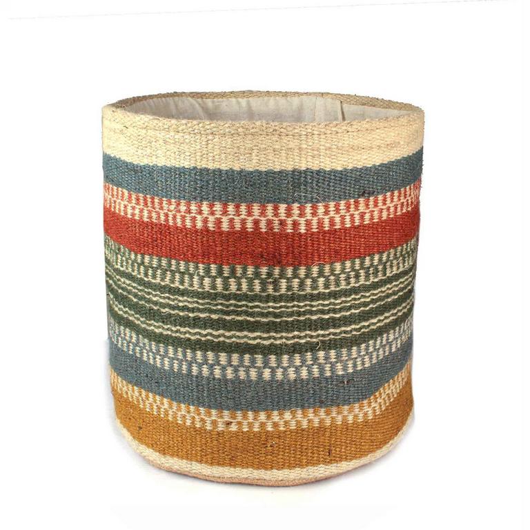 WOODLERY JUTE STORAGE BASKET