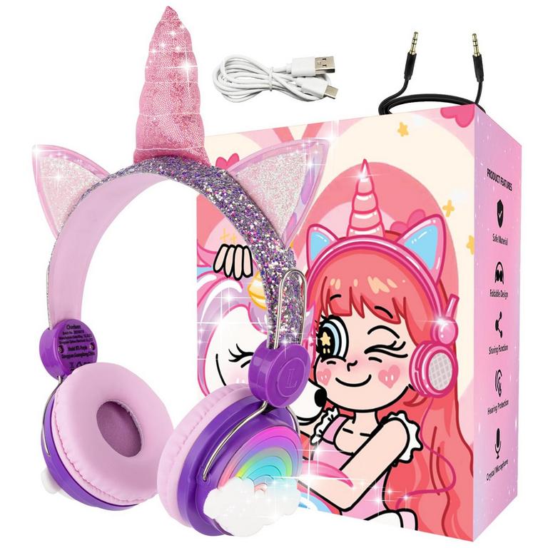 CHARLXEE UNICORN HEADPHONES