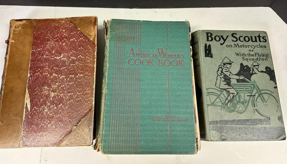 Auction Ohio Cookbook, Poems & Boy Scouts