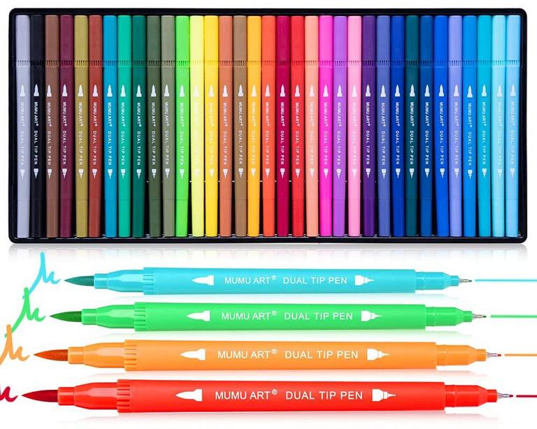 35 DUAL ART MARKERS