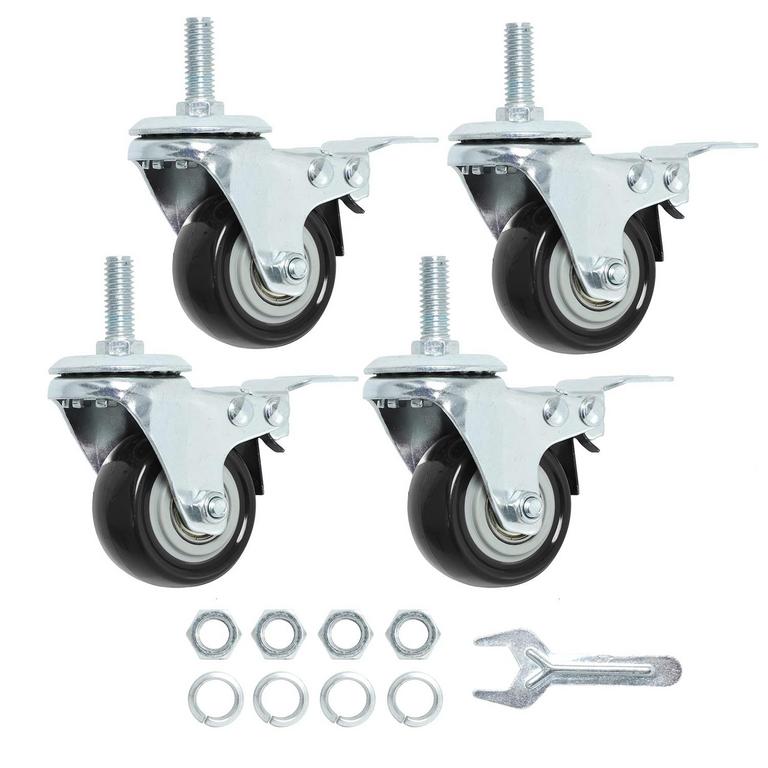 FOUR 2" SWIVEL CASTERS