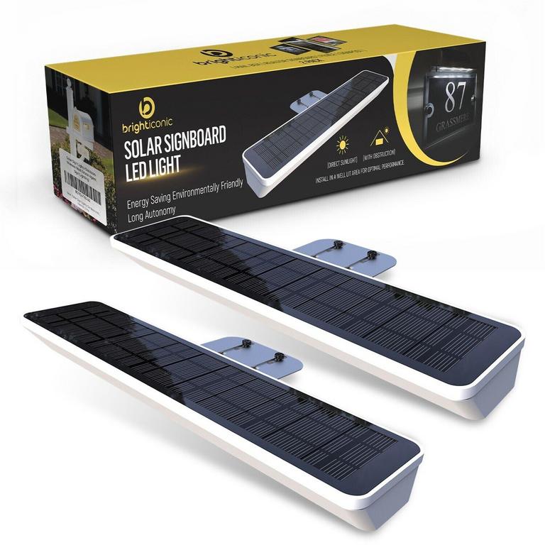 BRIGHTICONIC SOLAR SIGN LIGHTS