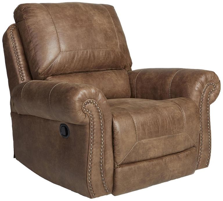 ASHLEY FAUX LEATHER RECLINER