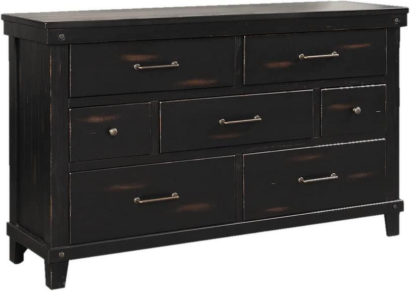 BERNARDS BLACK DRESSER