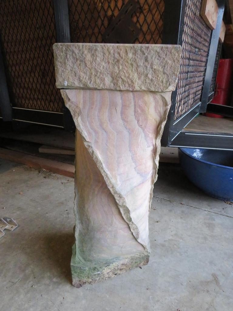 Auction Ohio Stone Pillar