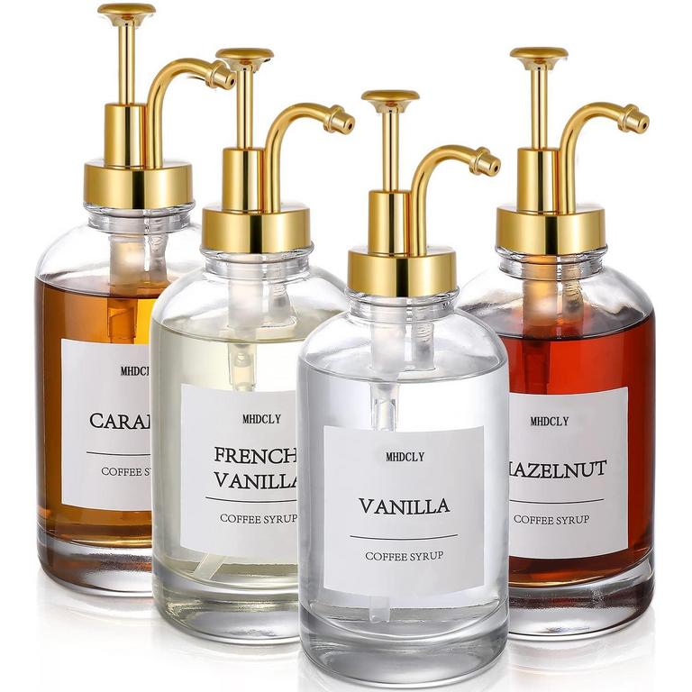 4 MHDCLY COFFEE SYRUP DISPENSERS