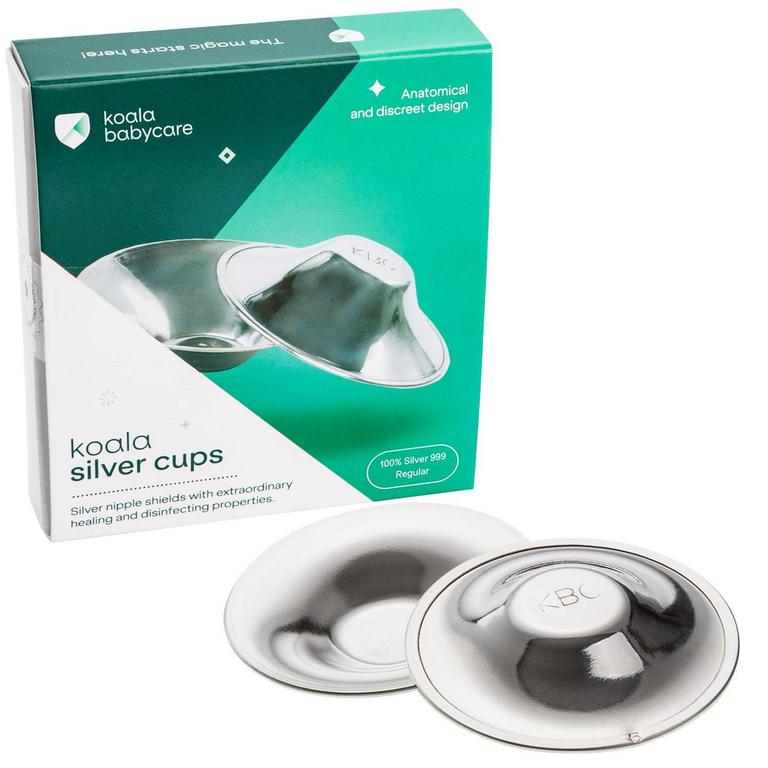 KOALA SILVER NURSING CUPS