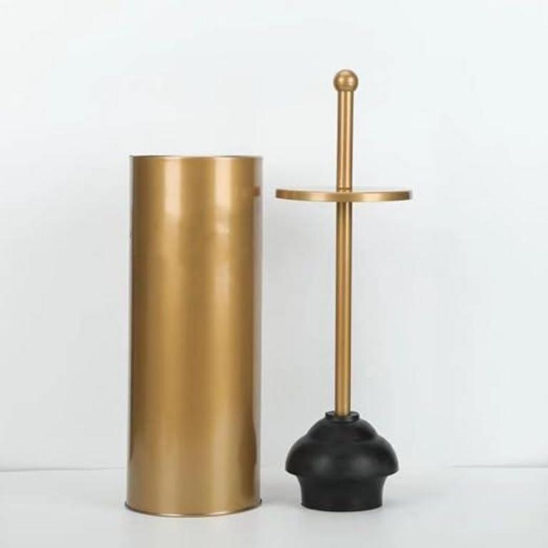 METAL TOILET PLUNGER