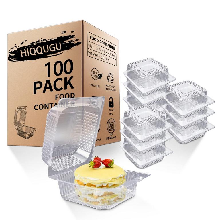 100PCS TAKEOUT TRAYS