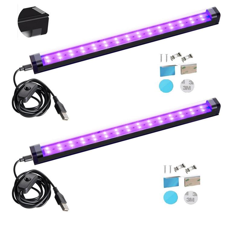 TWO 12" BLACKLIGHTS