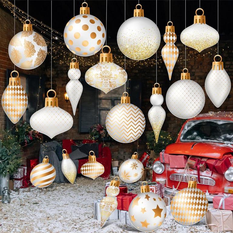 40 ORNAMENT DECORATIONS